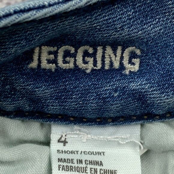 American Eagle Jeans 4 Short Jegging Skinny Stretch Light Wash Inseam 27.5" - Picture 11 of 11